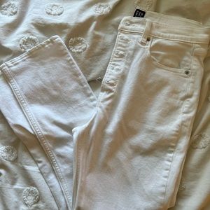 Gap Cigarette jeans White